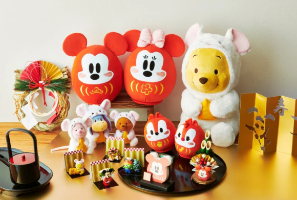 Disney Minnie Mascot Daruma ETO Disney 2021 Japan NEW Disney Store